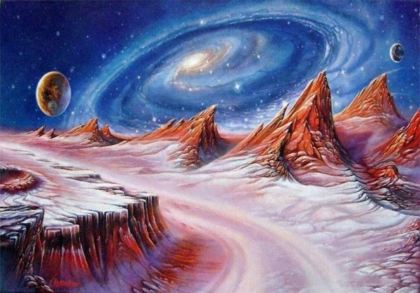Чарльза Айвза космический пейзаж