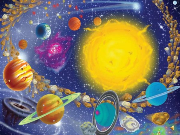 Космос планеты для детей