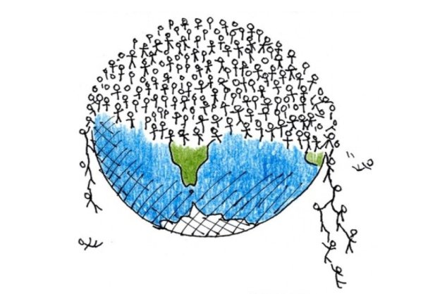 Перенаселение планеты картинки