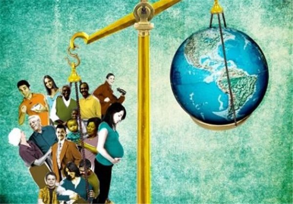 Перенаселение плакат