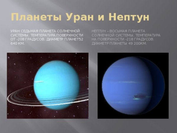 Диаметр планеты Нептун