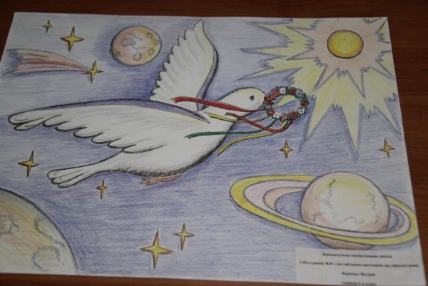 Мир глазами детей рисунки карандашом