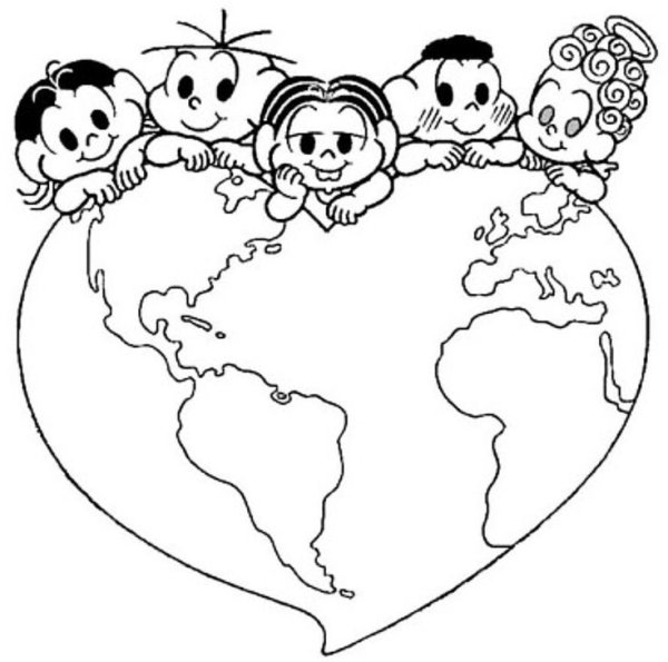 Планета наш дом раскраска