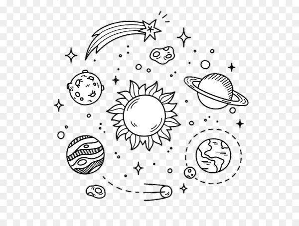 Планеты эскиз