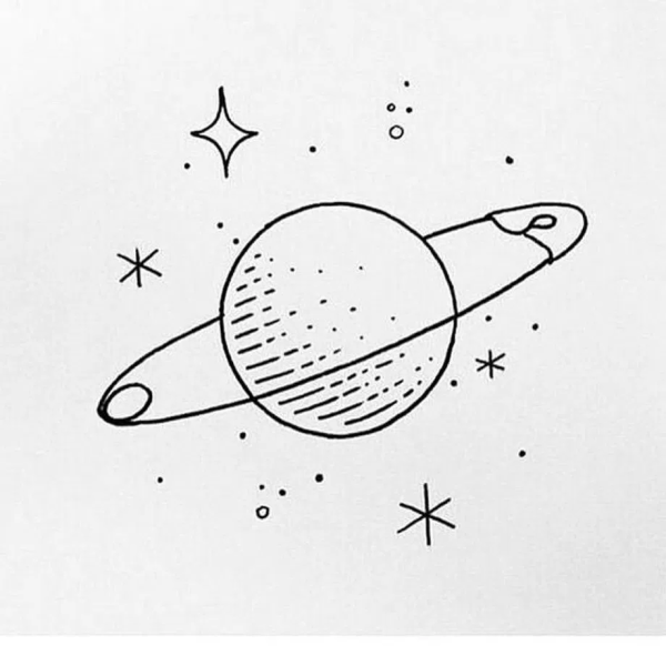 Рисунки планет для срисовки
