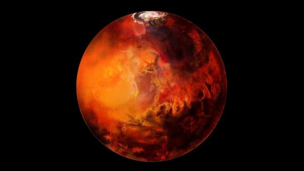 Марс оранжевый