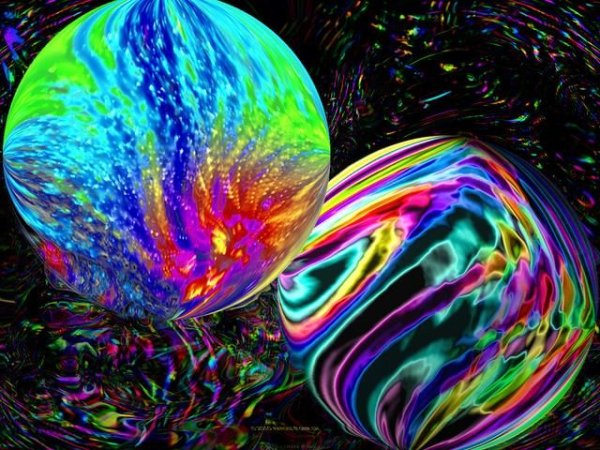 Красочные планеты