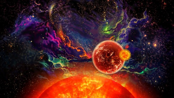 Красивые планеты в космосе
