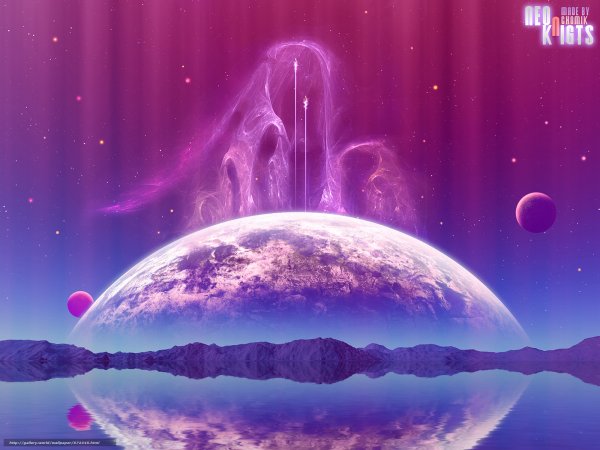 Фантастические пейзажи космоса