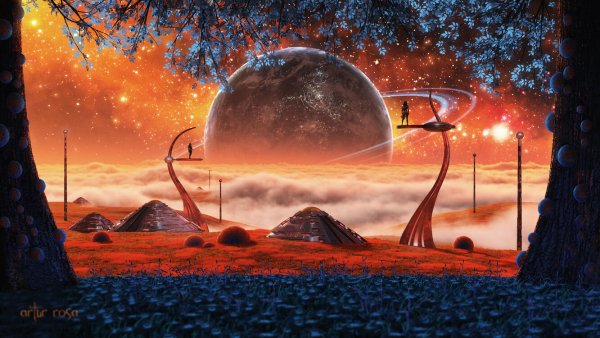 Инопланетные пейзажи