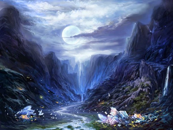 Фэнтези пейзажи