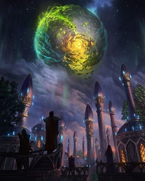 Даларан варкрафт арт