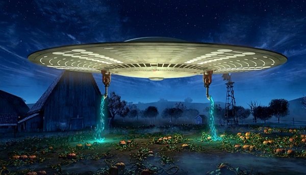 Инопланетные корабли на земле