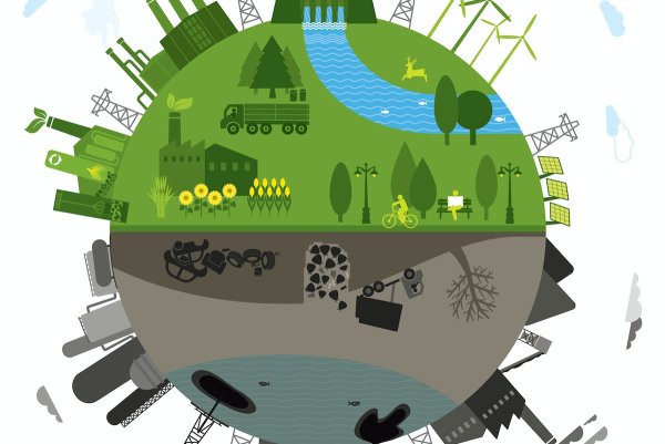 Экология иллюстрация