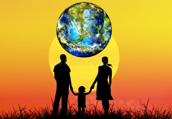 Планета земля и семья