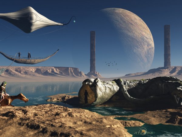 Инопланетные пейзажи