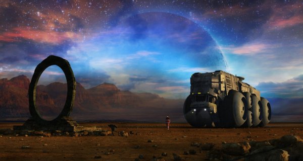 Фантастические пейзажи других планет