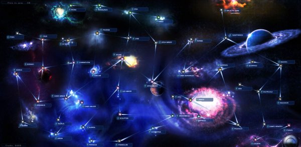 Космическая карта