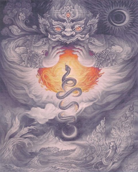 Демон Раху кету