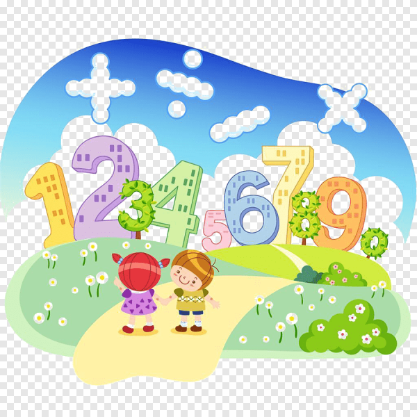 Математический фон для детей