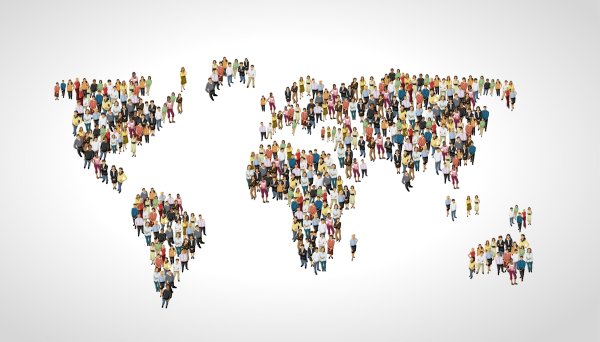 Много людей на планете