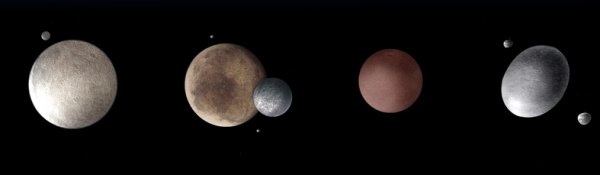 Плутон Эрида Макемаке