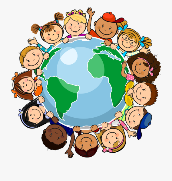 Дружба народов на прозрачном фоне