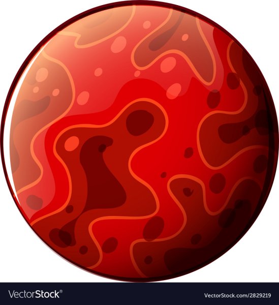 Красная Планета вектор