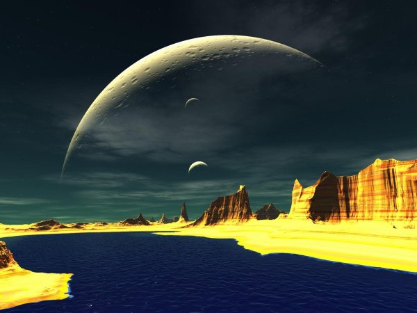 Поверхность планеты