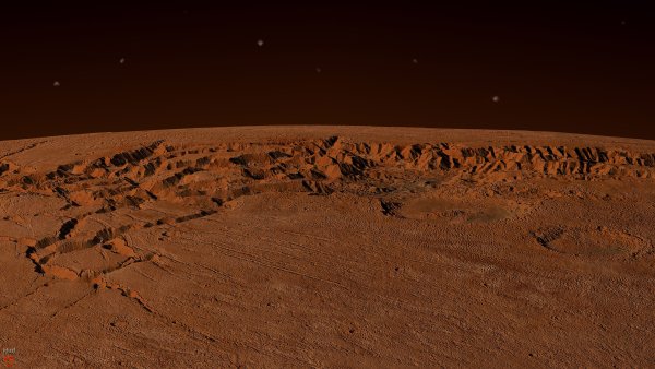 Марс рельеф планеты атмосфера