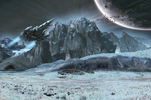 Поверхность другой планеты