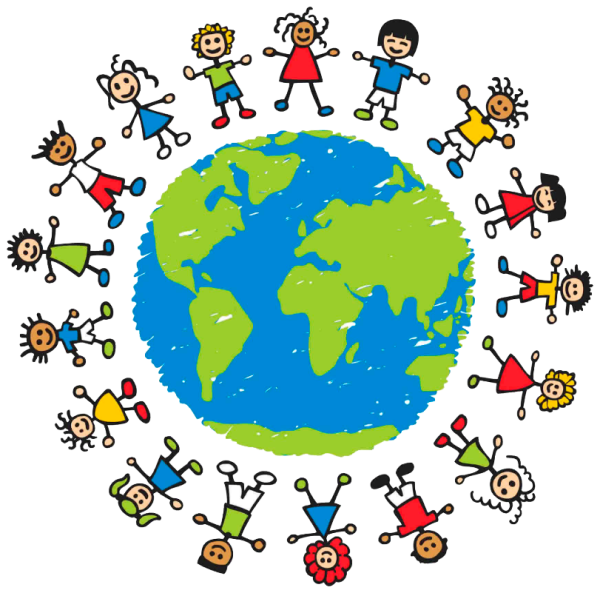 Дети вокруг земного шара