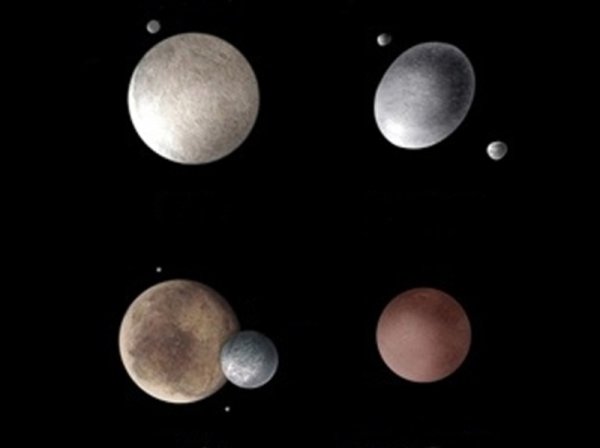 Церера Хаумеа Макемаке Эрида