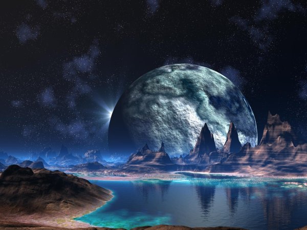 Ночь на другой планете