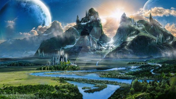 Фантастические пейзажи