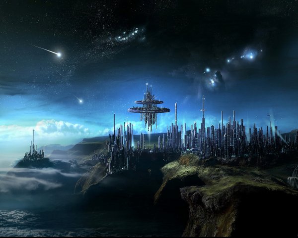 Фантастические миры художницы Inga Nielsen