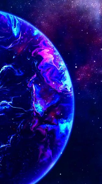 Синяя Планета айфон
