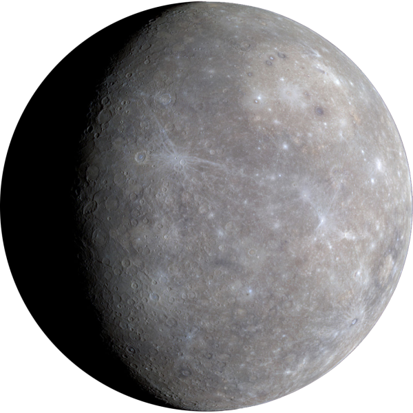 Меркурий и Плутон