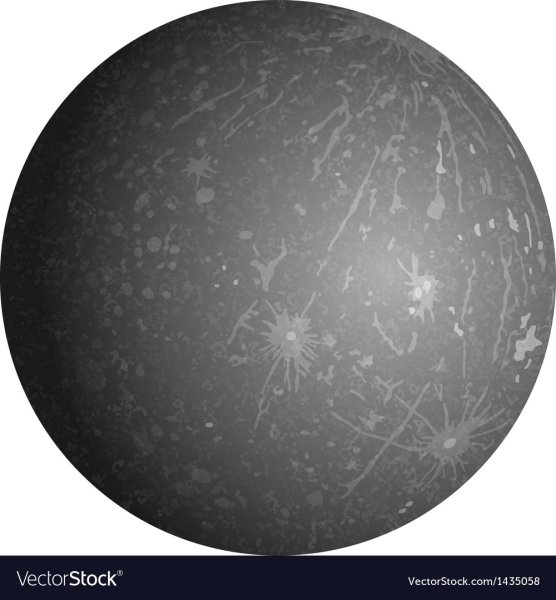 Планета Меркурий вектор