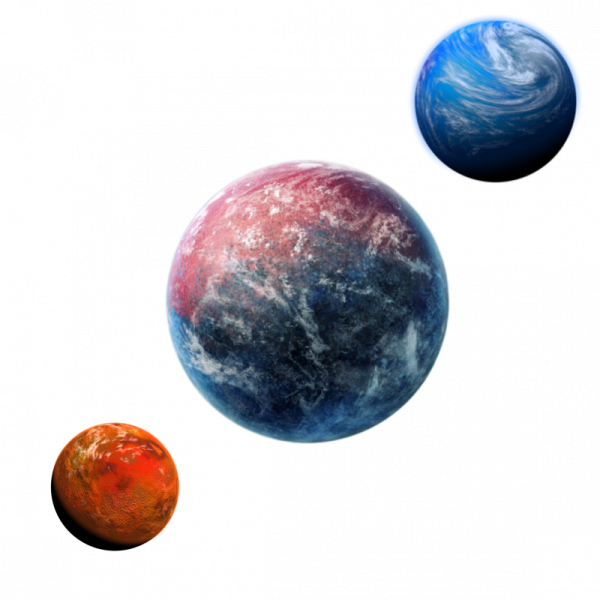 Планета без фона