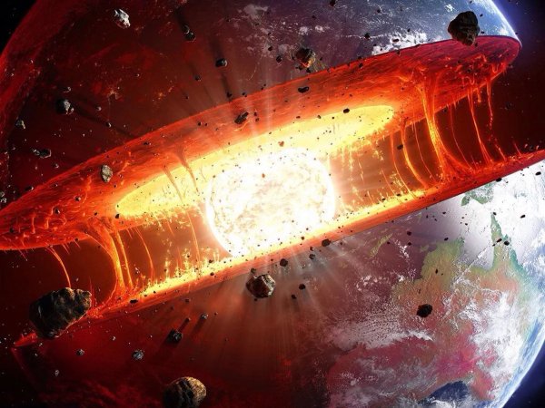 Магма внутри земли