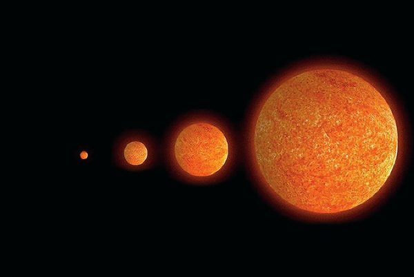 Цефея звезда размер