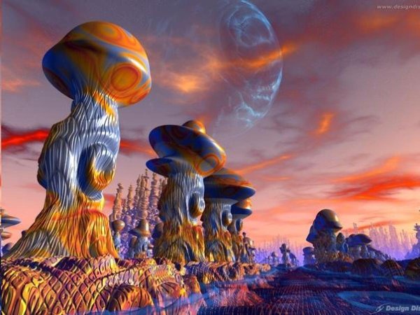 Инопланетные пейзажи