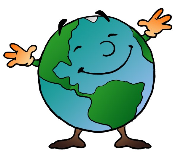 Планета земля мультяшная