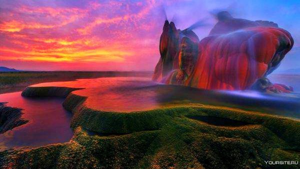 Гейзер Флай Невада США