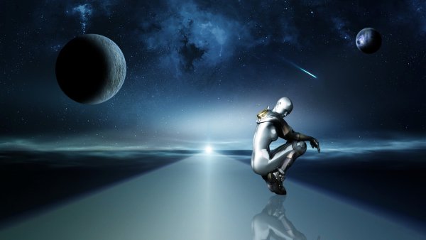 Человек и космос фэнтези