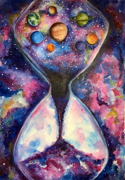 Космос красками