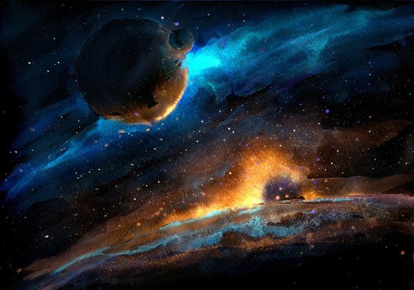 Алексей Кашперский космический пейзаж