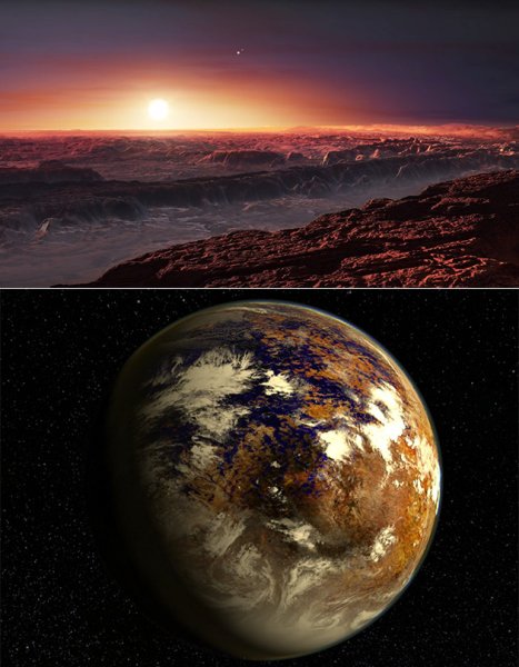 Проксима Центавра планеты