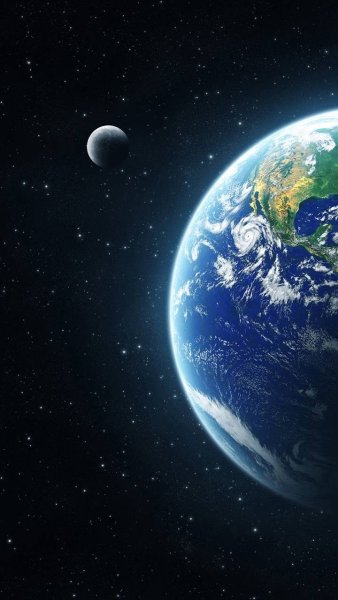 Земной шар из космоса